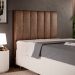Cabeceira Cama Box Solteiro 100 cm Dália W01 Couríssimo Marrom - Lyam Decor