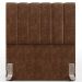 Cabeceira Cama Box Solteiro 100 cm Dália W01 Couríssimo Marrom - Lyam Decor