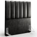 Cabeceira Cama Box Solteiro 100 cm Dália W01 Couríssimo Preto - Lyam Decor