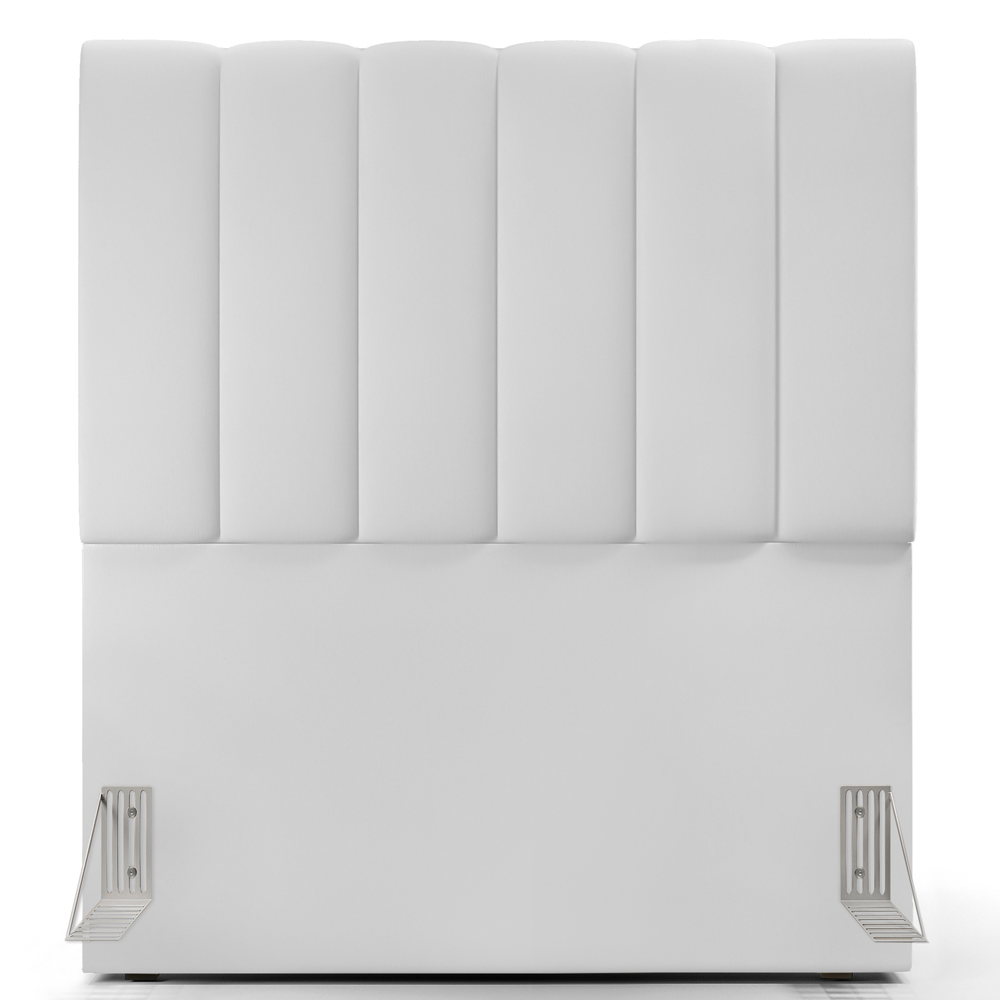 Cabeceira Cama Box Solteiro 100 cm Dália W01 Facto Branco - Lyam Decor