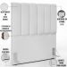 Cabeceira Cama Box Solteiro 100 cm Dália W01 Facto Branco - Lyam Decor
