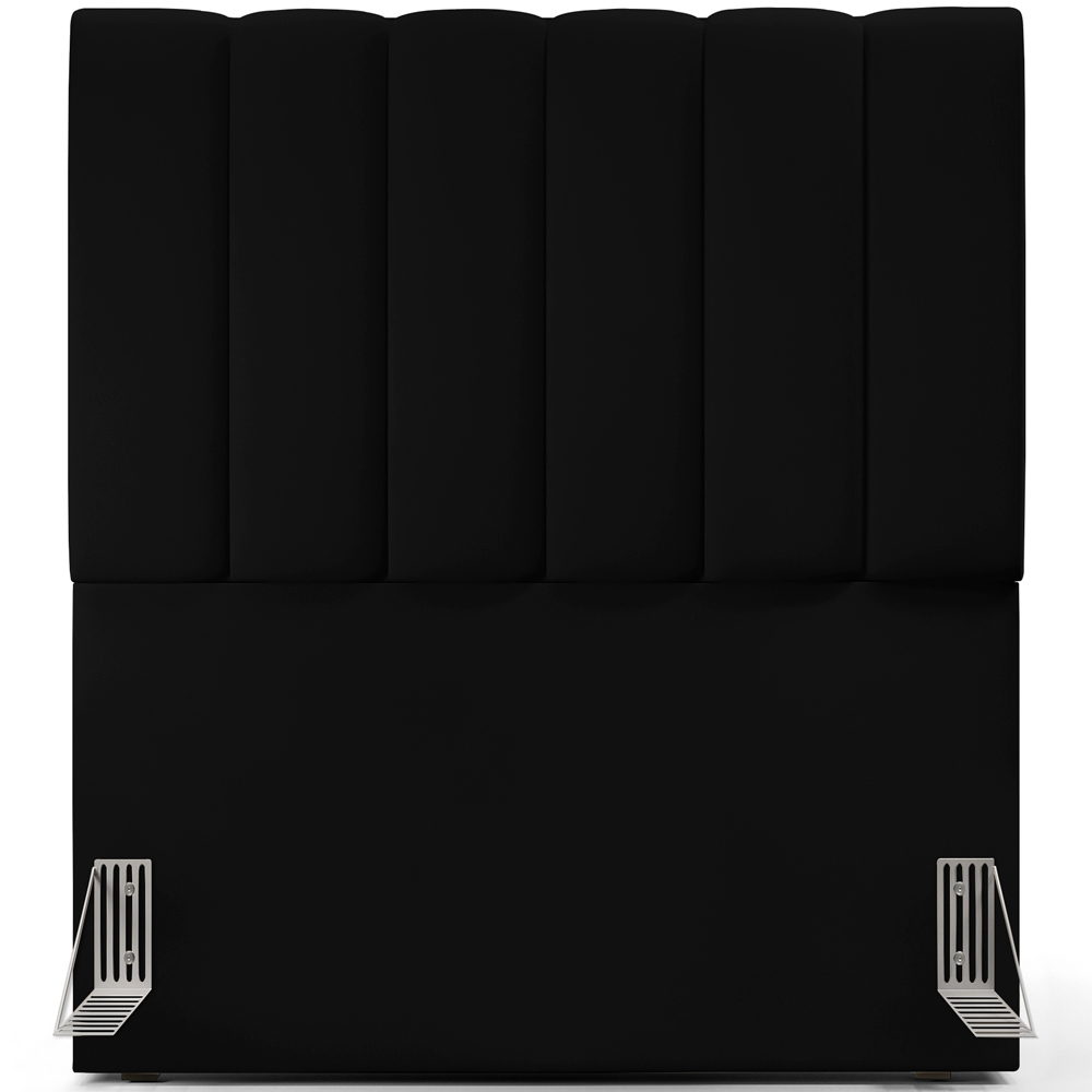 Cabeceira Cama Box Solteiro 100 cm Dália W01 Facto Preto - Lyam Decor