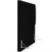 Cabeceira Cama Box Solteiro 100 cm Dália W01 Facto Preto - Lyam Decor