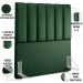 Cabeceira Cama Box Solteiro 100 cm Dália W01 Facto Verde Musgo - Lyam Decor