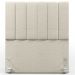 Cabeceira Cama Box Solteiro 100 cm Dália W01 Linho Champagne - Lyam Decor