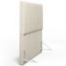 Cabeceira Cama Box Solteiro 100 cm Dália W01 Linho Champagne - Lyam Decor