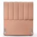 Cabeceira Cama Box Solteiro 100 cm Dália W01 Linho Rosê - Lyam Decor