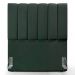 Cabeceira Cama Box Solteiro 100 cm Dália W01 Linho Verde Musgo - Lyam Decor