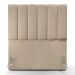 Cabeceira Cama Box Solteiro 100 cm Dália W01 Suede Bege - Lyam Decor