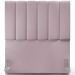 Cabeceira Cama Box Solteiro 100 cm Dália W01 Suede Rosê - Lyam Decor