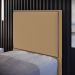Cabeceira Cama Box Solteiro Com Tachas 100 cm Vicenza L02 Bouclê Mostarda - Lyam Decor
