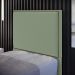 Cabeceira Cama Box Solteiro Com Tachas 100 cm Vicenza L02 Bouclê Oliva - Lyam Decor