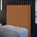 Cabeceira Cama Box Solteiro Com Tachas 100 cm Vicenza L02 Bouclê Terracota - Lyam Decor