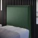 Cabeceira Cama Box Solteiro Com Tachas 100 cm Vicenza L02 Facto Verde Musgo - Lyam Decor