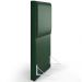 Cabeceira Cama Box Solteiro Com Tachas 100 cm Vicenza L02 Facto Verde Musgo - Lyam Decor