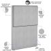 Cabeceira Cama Box Solteiro Com Tachas 100 cm Vicenza L02 Linho Cinza - Lyam Decor