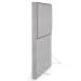 Cabeceira Cama Box Solteiro Com Tachas 100 cm Vicenza L02 Linho Cinza - Lyam Decor