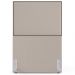 Cabeceira Cama Box Solteiro Com Tachas 100 cm Vicenza L02 Linho Cru - Lyam Decor