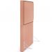 Cabeceira Cama Box Solteiro Com Tachas 100 cm Vicenza L02 Linho Rosê - Lyam Decor