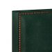 Cabeceira Cama Box Solteiro Com Tachas 100 cm Vicenza L02 Linho Verde Musgo - Lyam Decor
