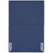 Cabeceira Cama Box Solteiro Com Tachas 100 cm Vicenza L02 Suede Azul Marinho - Lyam Decor