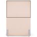 Cabeceira Cama Box Solteiro Com Tachas 100 cm Vicenza L02 Suede Bege - Lyam Decor