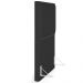 Cabeceira Cama Box Solteiro Com Tachas 100 cm Vicenza L02 Suede Preto - Lyam Decor