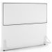 Cabeceira Casal Vicenza 140cm Facto Branco L02 Com 02 Mesas De Cabeceira Work Branco - Lyam Decor