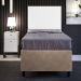 Cabeceira Solteiro Vicenza 100cm L02 Facto Branco Com 01 Mesa De Cabeceira Work Branco - Lyam Decor