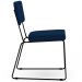 Cadeira Decorativa Estofada Para Sala De Jantar Allana L02 Suede Azul Marinho - Lyam Decor