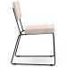 Cadeira Decorativa Estofada Para Sala De Jantar Allana L02 Suede Bege - Lyam Decor