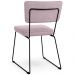 Cadeira Decorativa Estofada Para Sala De Jantar Allana L02 Suede Rosê - Lyam Decor