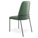 Cadeira Decorativa Estofada Para Sala De Jantar Bella L02 Couríssimo Verde - Lyam Decor