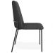 Cadeira Decorativa Estofada Para Sala De Jantar Bella L02 Linho Chumbo - Lyam Decor