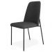 Cadeira Decorativa Estofada Para Sala De Jantar Bella L02 Linho Chumbo - Lyam Decor