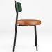 Cadeira Decorativa Estofada Sala Jantar Barcelona L02 Facto Verde Musgo Couríssimo Camel - Lyam