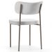 Cadeira Decorativa Para Sala De Jantar Melina Base Arena L02 Facto Branco - Lyam Decor