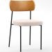 Cadeira Decorativa Para Sala De Jantar Melina L02 Couríssimo Whisky Suede Bege - Lyam Decor