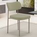 Cadeira Decorativa Sala De Jantar Melina Base Arena L02 Bouclê Oliva - Lyam Decor