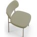 Cadeira Decorativa Sala De Jantar Melina Base Arena L02 Bouclê Oliva - Lyam Decor