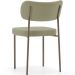 Cadeira Decorativa Sala De Jantar Melina Base Arena L02 Bouclê Oliva - Lyam Decor