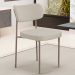Cadeira Decorativa Sala De Jantar Melina Base Arena L02 Linho Bege - Lyam Decor
