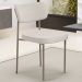 Cadeira Decorativa Sala De Jantar Melina Base Arena L02 Linho Cru - Lyam Decor