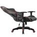 Cadeira Gamer Giratória com Almofada e Elevação a Gás BLX 6009 G Courino Preto Vermelho - Lyam Decor