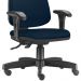 Cadeira Giratória Job L02 Diretor Executiva Crepe Azul Marinho - Lyam Decor