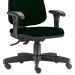 Cadeira Giratória Job L02 Diretor Executiva Crepe Verde Musgo - Lyam Decor