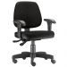 Cadeira Giratória Job L02 Executiva Ergonômica Escritório Couro Sintético Preto - Lyam Decor