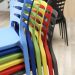 Cadeira Para Cozinha Área Gourmet Jardim Empilhável Larsen P03 Azul - Lyam Decor
