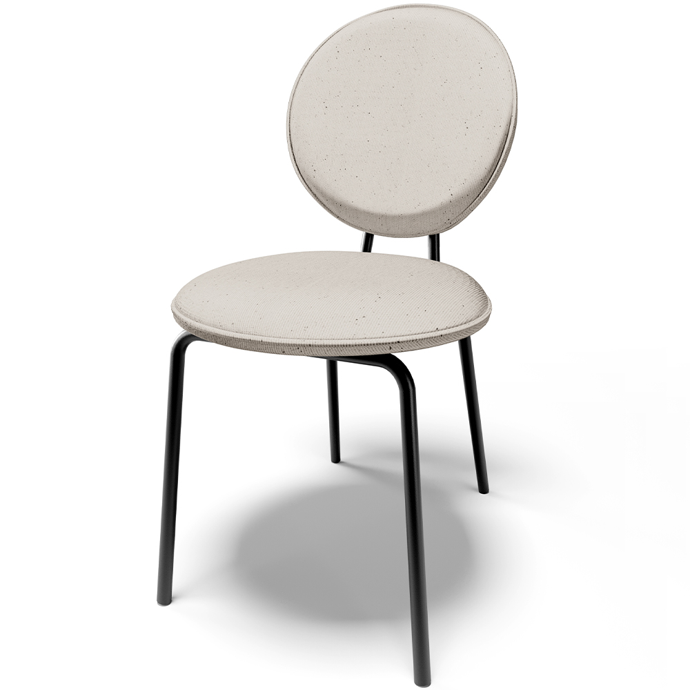 Cadeira Para Sala de Jantar Cozinha Évora L02 Linho Cru - Lyam