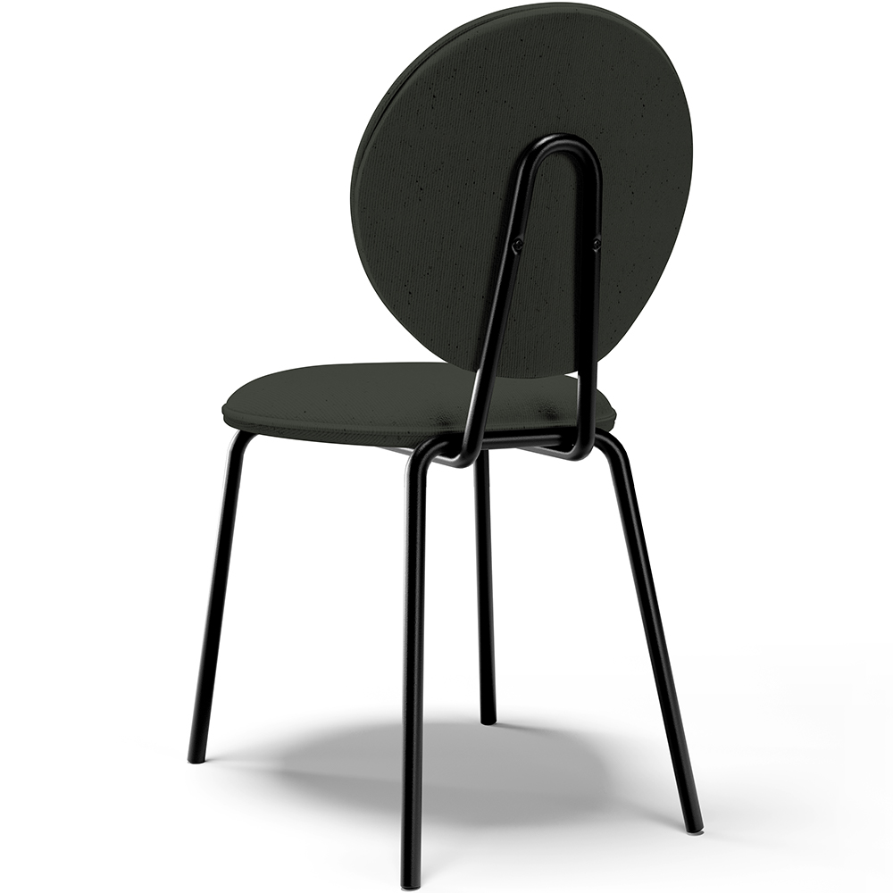 Cadeira Para Sala de Jantar Cozinha Évora L02 Linho Verde Musgo - Lyam